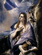 GRECO, El Mary Magdalen in Penitence France oil painting artist
